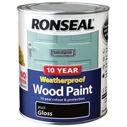 Ronseal 10 Year Weatherproof Wood Paint Gloss