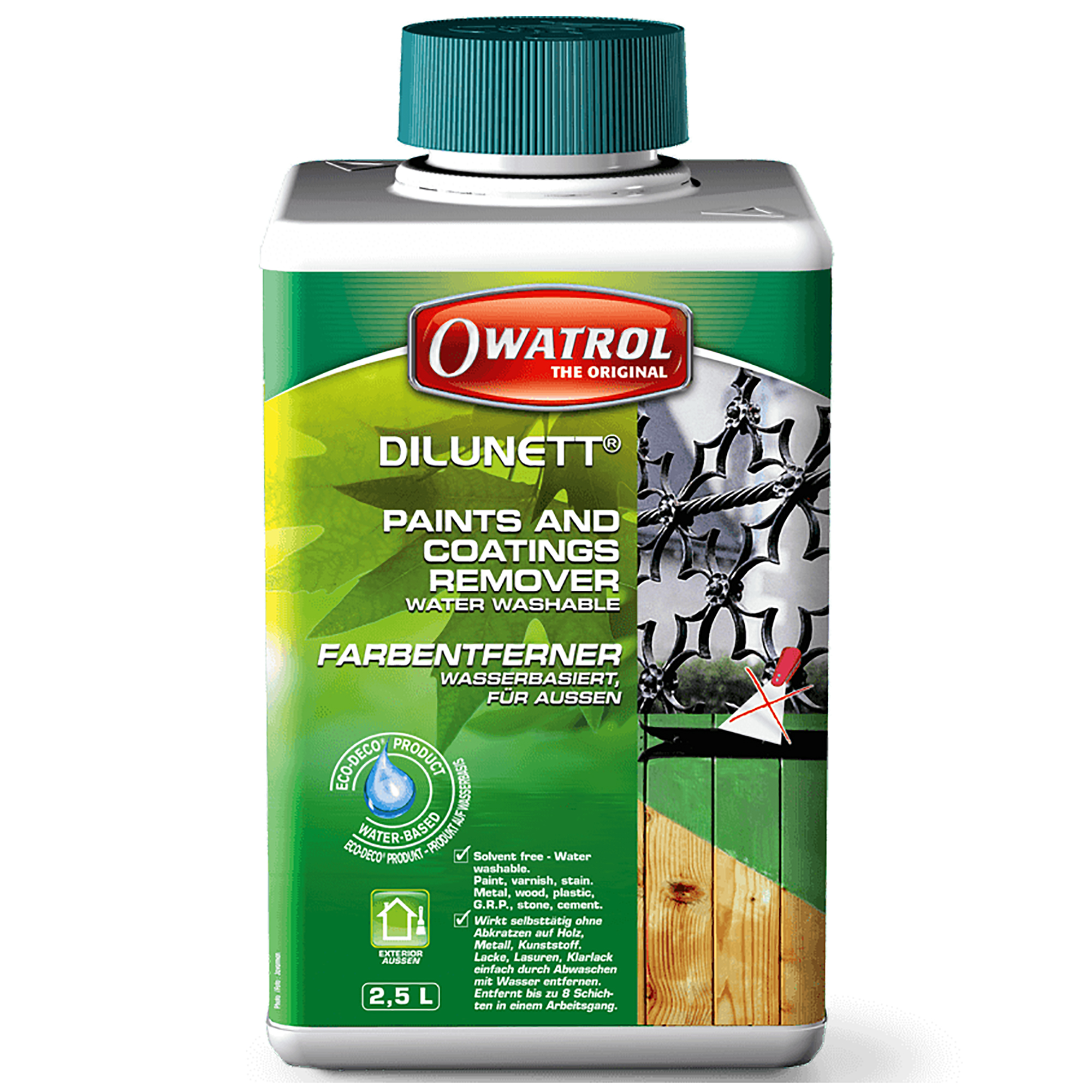 Owatrol Dilunett Paint Remover 2.5 Litre