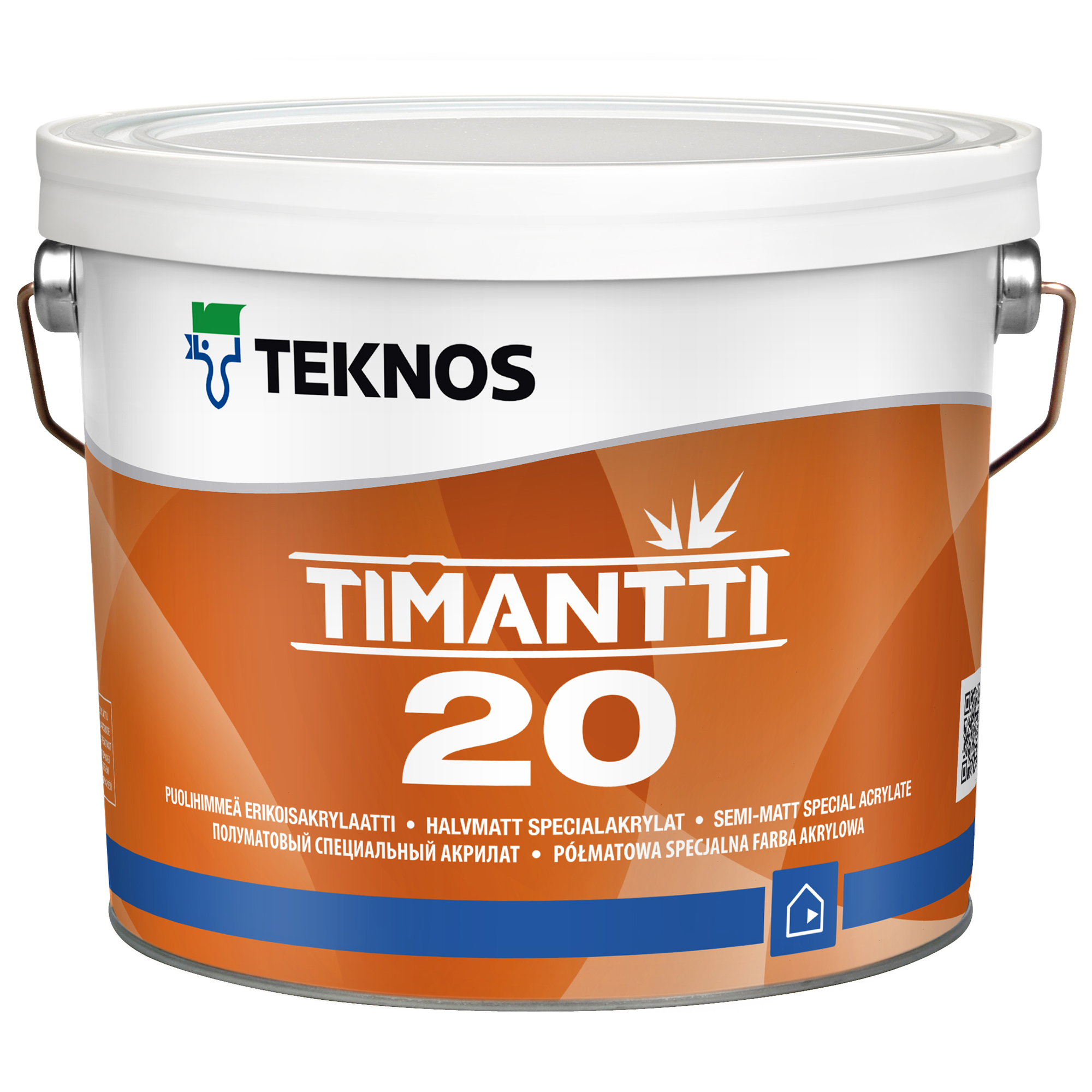 Teknos Timantti 20 Semi Matt Emulsion