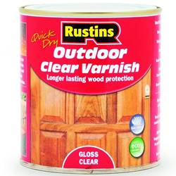Rustins Quick Dry Outdoor Clear Varnish