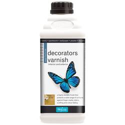 Buy 2 for £69 on Polyvine Decorators Varnish 2L Ready Mixed Dead Flat Varnish Clear