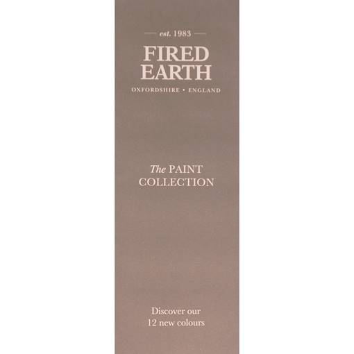 Fired Earth Paint Collection Colour Card