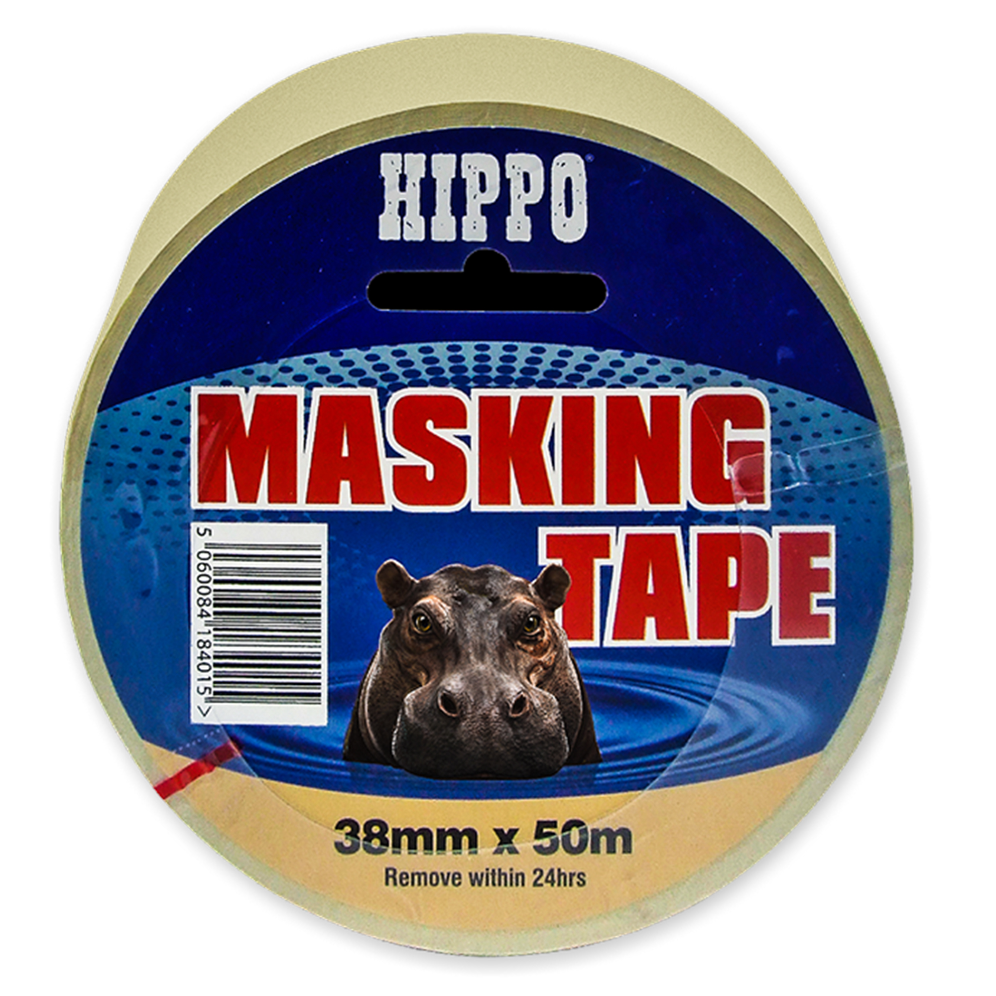 Hippo 38 mm x 50 mtr Roll Masking Tape