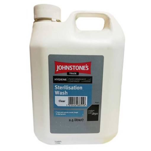 Johnstone's Trade Sterilisation Wash 2.5 Litre