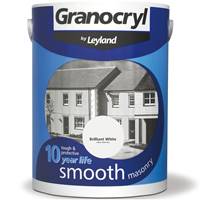 Buy 3 for £49 on Granocryl Smooth Masonry Paint 5L Ready Mixed