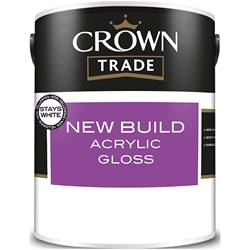 Crown Trade New Build Acrylic Gloss