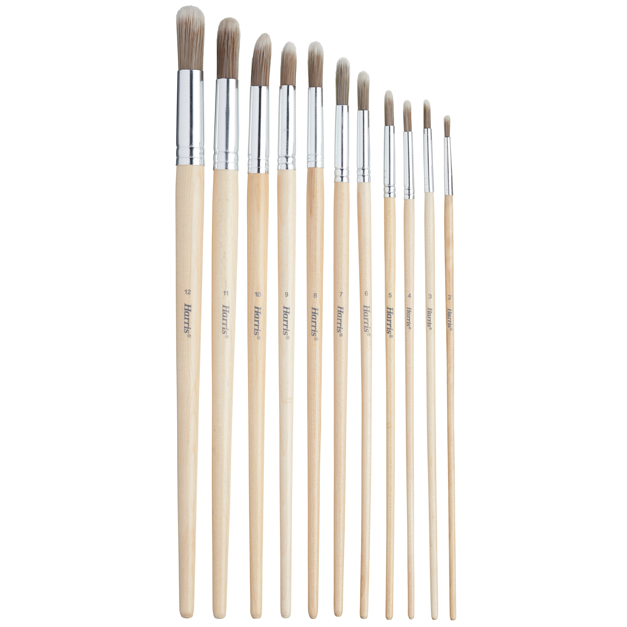 Harris Seriously Good Round Artist Paint Brushes 11 Pack