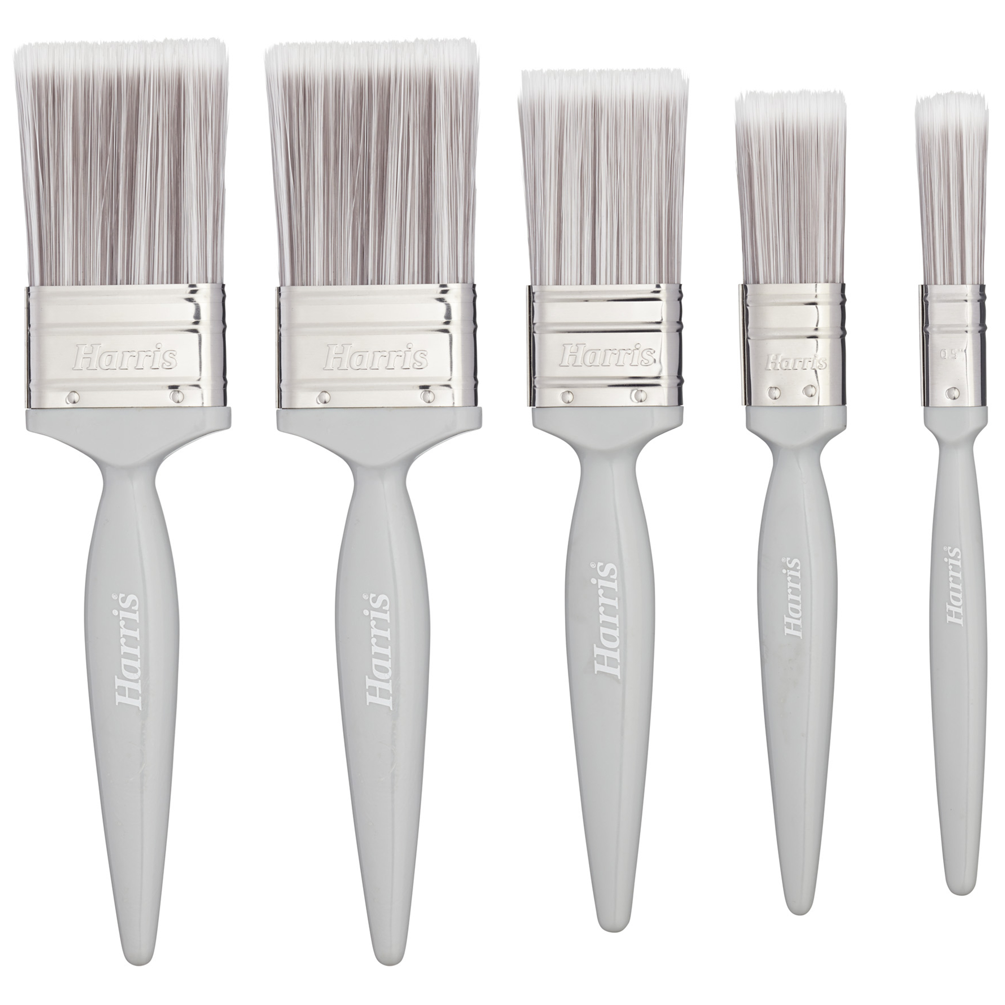 Harris Essentials Walls & Ceilings Paint Brush 5 Pack