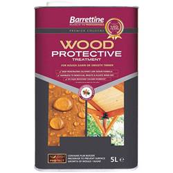 Buy 2 for £75 & Free Delivery on Barrettine Wood Protective Treatment 5L Ready Mixed
