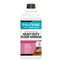 10% Off & Free Delivery on Polyvine Heavy Duty Floor Varnish 4L Ready Mixed
